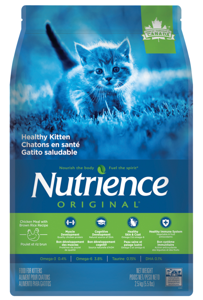 Healthy Kitten – Chicken Meal with Brown Rice Recipe - Nutrience